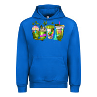 Cobalt coffee cups Urban Hoodie - NancyCooperArtShop