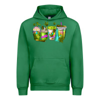 Emerald coffee cups Urban Hoodie - NancyCooperArtShop