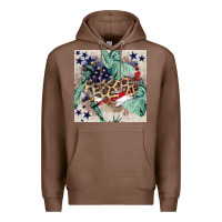 Chestnut statue of liberty leopard Premium Hoodie - BundleAndBundleShop