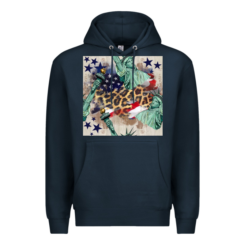 Statue Of Liberty Leopard Premium Hoodie by BundleAndBundleShop | Teevron