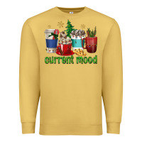 Antique Gold coffee cups current mood Premium Sweatshirt - texasbilliewilder