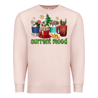 Pale Pink coffee cups current mood Premium Sweatshirt - texasbilliewilder