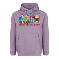Lavender physical education teacher coffee cups Heavyweight Hoodie - texasbilliewilder
