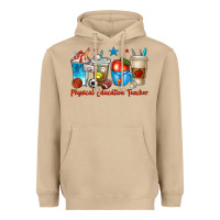 Mushroom physical education teacher coffee cups Heavyweight Hoodie - texasbilliewilder