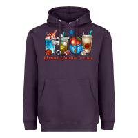 Plum physical education teacher coffee cups Heavyweight Hoodie - texasbilliewilder