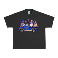 Pigment Black american flag gnomes truck Urban Heavy Tee - Artiststas