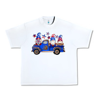 White american flag gnomes truck Urban Heavy Tee - Artiststas