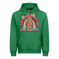 Emerald easter pink camouflage egg hunter  bunny rainbow Urban Hoodie - BarkalooDesign
