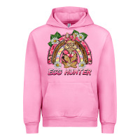 Fuchsia Pink easter pink camouflage egg hunter  bunny rainbow Urban Hoodie - BarkalooDesign
