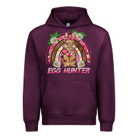 Mauve Wine easter pink camouflage egg hunter  bunny rainbow Urban Hoodie - BarkalooDesign