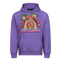 Tulip easter pink camouflage egg hunter  bunny rainbow Urban Hoodie - BarkalooDesign