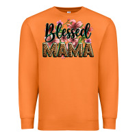Carrot flowers blessed mama Premium Sweatshirt - Zillion Design Studio