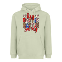 Matcha hey batter batter swing Heavyweight Hoodie - Zillion Design Studio