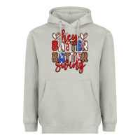 Moon Dust hey batter batter swing Heavyweight Hoodie - Zillion Design Studio