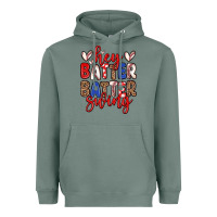 Sage hey batter batter swing Heavyweight Hoodie - Zillion Design Studio