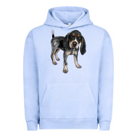 Pigment Grape Ice bluetick coonhound Urban Hoodie - LillyAllenDesigns