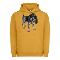 Pigment Peanut Butter bluetick coonhound Urban Hoodie - LillyAllenDesigns