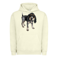 Pigment Pistachio bluetick coonhound Urban Hoodie - LillyAllenDesigns