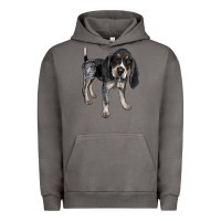 Pigment Tornado bluetick coonhound Urban Hoodie - LillyAllenDesigns