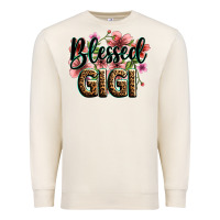 Sandshell flowers blessed gigi Premium Sweatshirt - Zillion Design Studio
