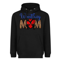 Black wrestling mom Heavyweight Hoodie - Zillion Design Studio