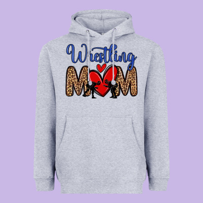 Wrestling Mom Heavyweight Hoodie Designed By Zillion Design Studio