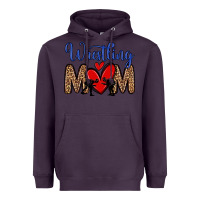 Plum wrestling mom Heavyweight Hoodie - Zillion Design Studio