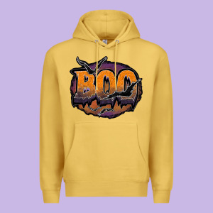 Boo Premium Hoodie Designed By Jahusdesignshop