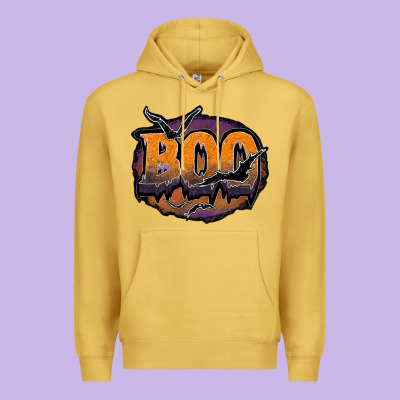 Boo Premium Hoodie Designed By Jahusdesignshop