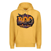 Mustard boo Premium Hoodie - JahusDesignShop
