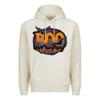 Oatmeal Heather boo Premium Hoodie - JahusDesignShop