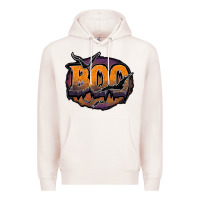 Pale Pink boo Premium Hoodie - JahusDesignShop