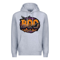 Heather Grey boo Premium Hoodie - JahusDesignShop