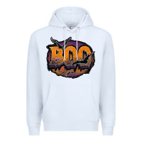 White boo Premium Hoodie - JahusDesignShop