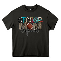 Asphalt senior mom squad football design Heavy Core Tee - CowhideDigitalArt