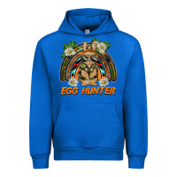Cobalt easter egg hunter  rabbit rainbow Urban Hoodie - BarkalooDesign