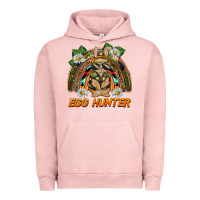 Pigment Salmon easter egg hunter  rabbit rainbow Urban Hoodie - BarkalooDesign