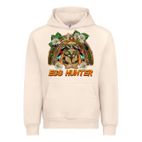 Sandshell easter egg hunter  rabbit rainbow Urban Hoodie - BarkalooDesign