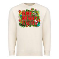 Sandshell one merry teacher Premium Sweatshirt - texasbilliewilder