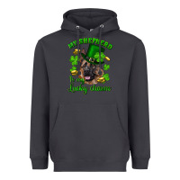 Smoke st.patrick's day my shepherd is my lucky charm Heavyweight Hoodie - RanaPortraitStore