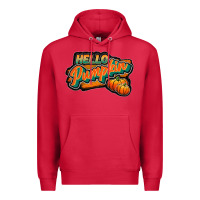Cardinal hello pumpkin black Premium Hoodie - JahusDesignShop