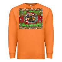 Carrot Christmas school bus Premium Sweatshirt - texasbilliewilder