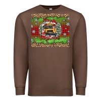 Chestnut Christmas school bus Premium Sweatshirt - texasbilliewilder