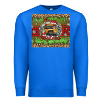 True Royal Christmas school bus Premium Sweatshirt - texasbilliewilder