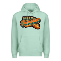 Seafoam hello pumpkin black Premium Hoodie - JahusDesignShop