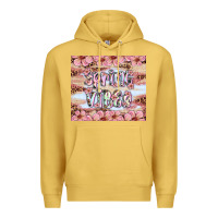 Antique Gold spring vibes Premium Hoodie - Artiststas