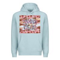 Blue Mist spring vibes Premium Hoodie - Artiststas