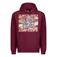 Burgundy spring vibes Premium Hoodie - Artiststas