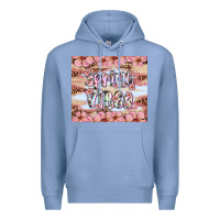 Colony Blue spring vibes Premium Hoodie - Artiststas