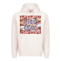Pale Pink spring vibes Premium Hoodie - Artiststas